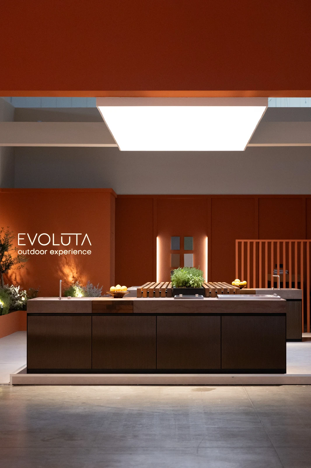 Evoluta outdoor kitchen detail