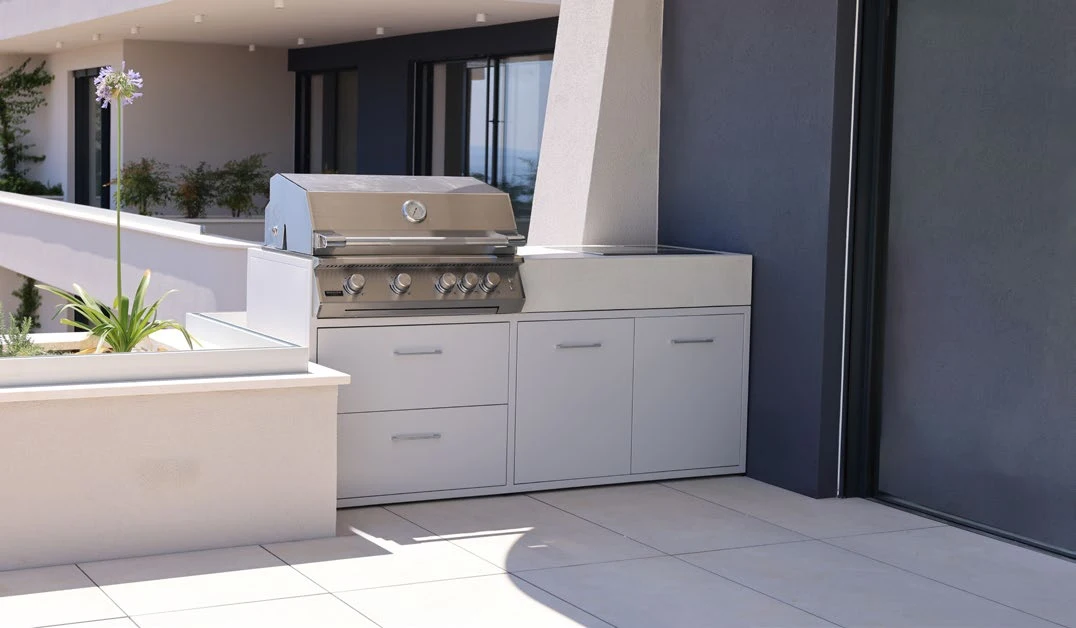 Evoluta outdoor kitchen detail