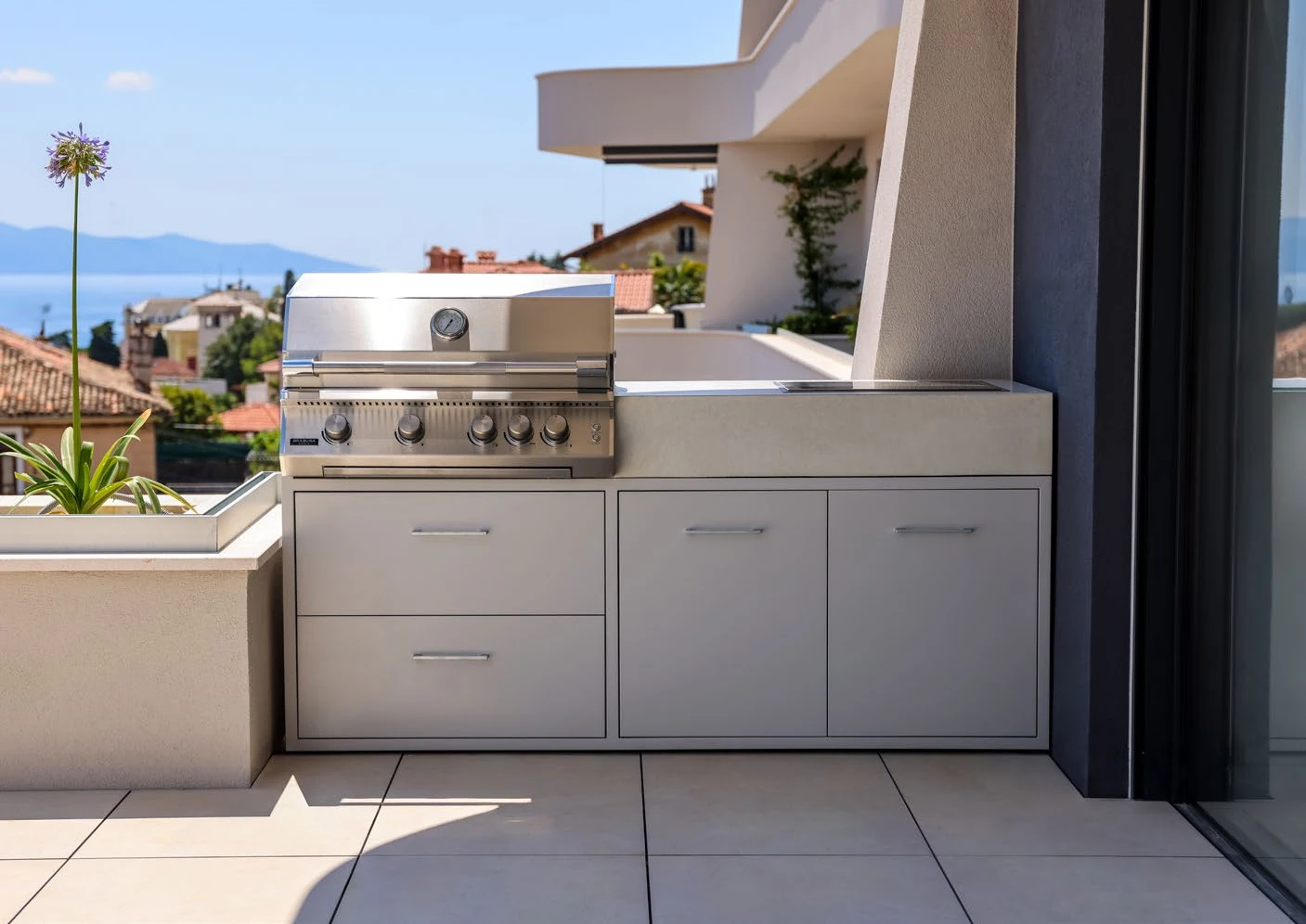 Coastal Terrace — Evoluta outdoor kitchen in Opatija, Croatia