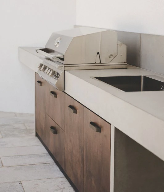 Evoluta outdoor kitchen detail