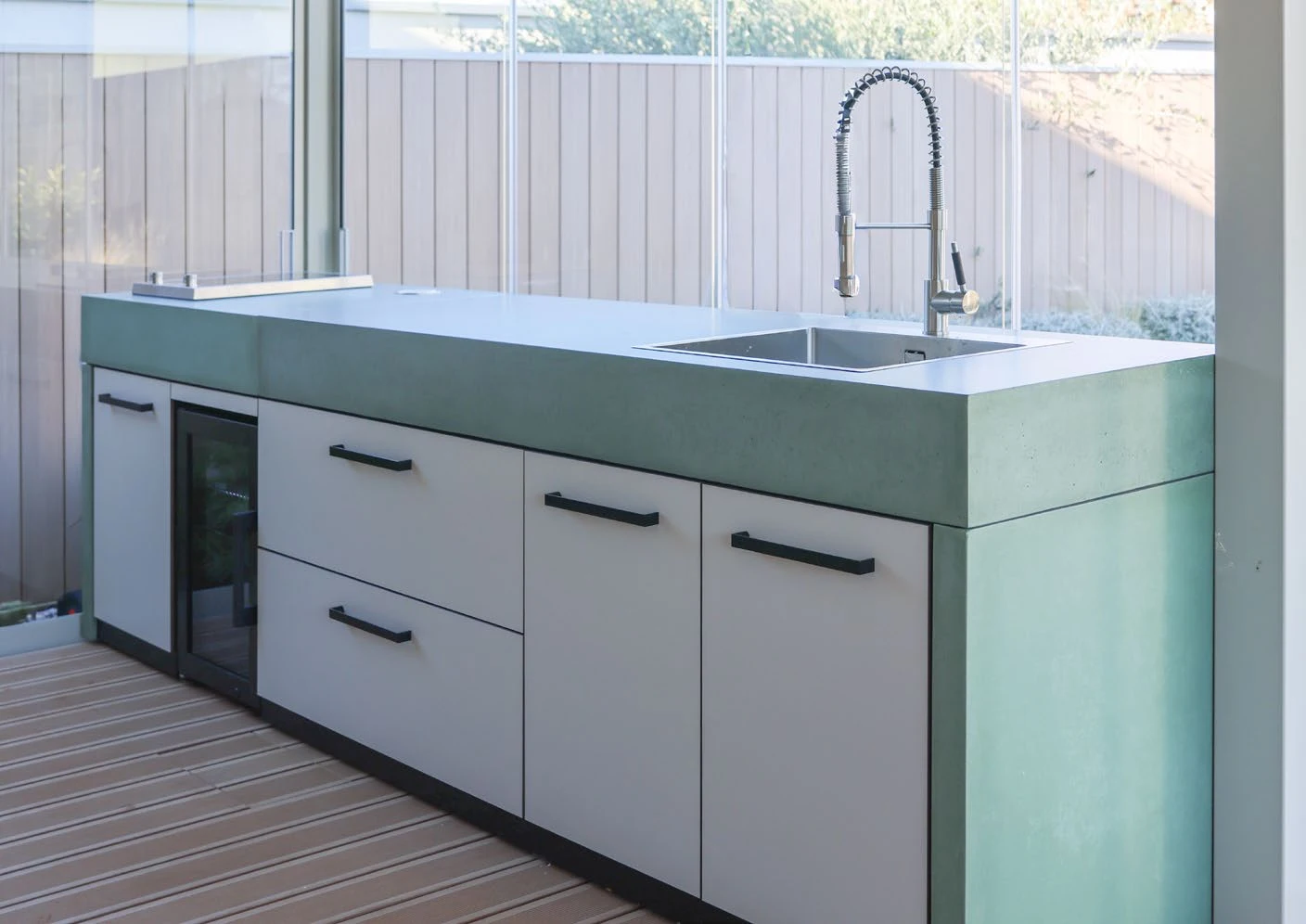 Olive Court — Evoluta outdoor kitchen in Novigrad, Croatia