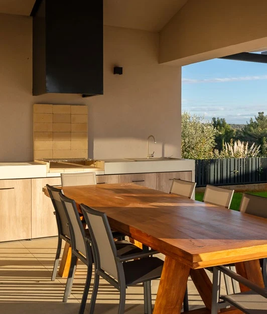 Evoluta outdoor kitchen detail
